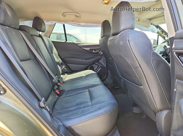 4S4BTANC5N3252093 2022 SUBARU OUTBACK Green Rear interior view