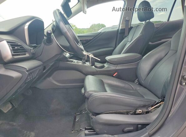 4S4BTANC5P3122608 2023 SUBARU OUTBACK Gray Front interior view
