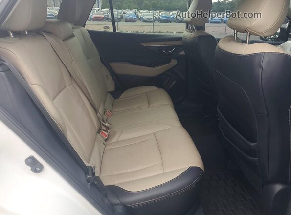 4S4BTANC5P3126786 2023 SUBARU OUTBACK Белый Вид задней части салона