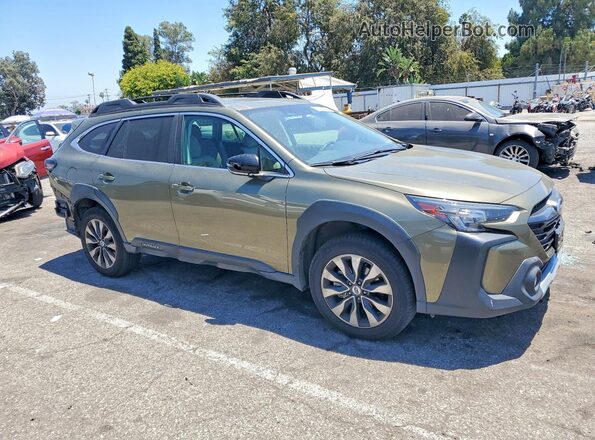 4S4BTANC5P3129929 2023 SUBARU OUTBACK Green Delantero derecho
