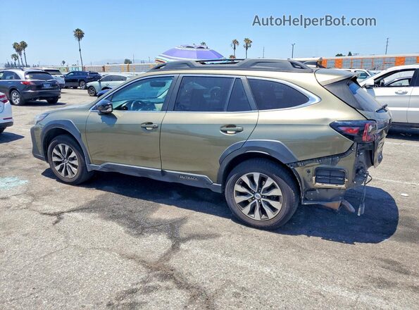 4S4BTANC5P3129929 2023 SUBARU OUTBACK Green Trasero izquierdo
