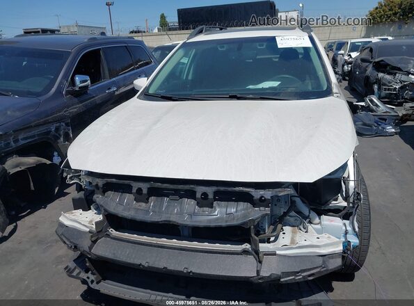 4S4BTANC6M3154673 2021 SUBARU OUTBACK White Vista interior trasera