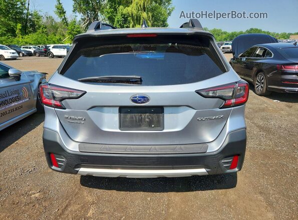 4S4BTANC6N3214016 2022 SUBARU OUTBACK Silver Widok z tyłu