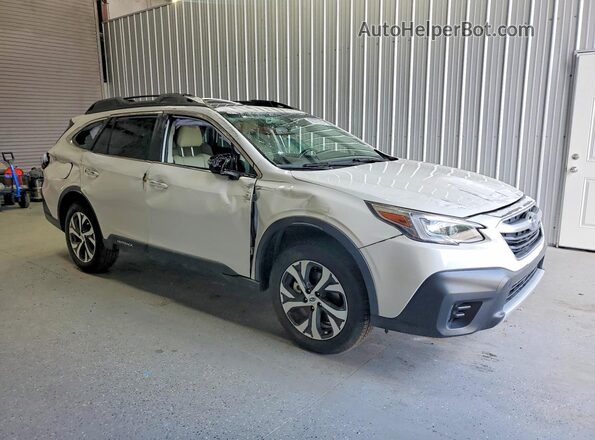 4S4BTANC6N3251552 2022 SUBARU OUTBACK Бежевый Передняя правая четверть