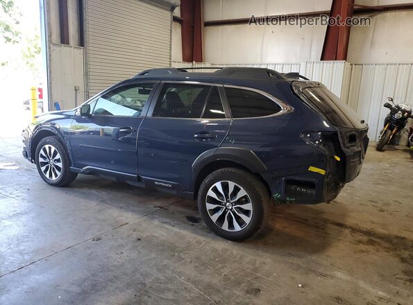 4S4BTANC6R3180536 2024 SUBARU OUTBACK Blue Rear left
