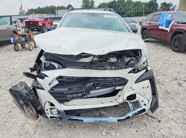 4S4BTANC6R3278482 2024 SUBARU OUTBACK White Widok z przodu