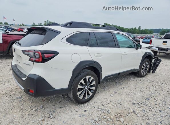4S4BTANC6R3278482 2024 SUBARU OUTBACK White Tył prawy