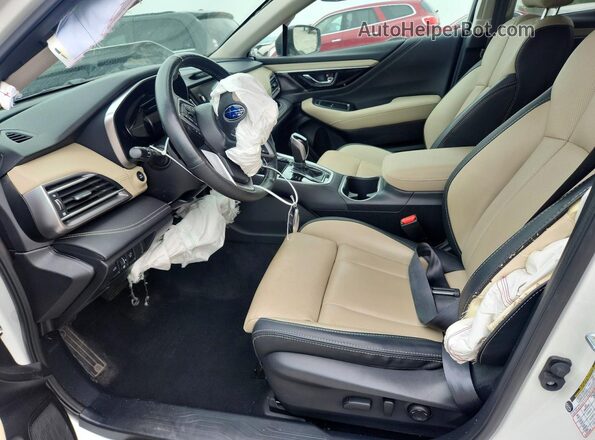4S4BTANC6R3278482 2024 SUBARU OUTBACK White Widok wnętrza z przodu