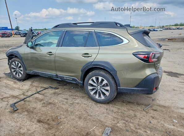 4S4BTANC6S3231801 2025 SUBARU OUTBACK Green Trasero izquierdo