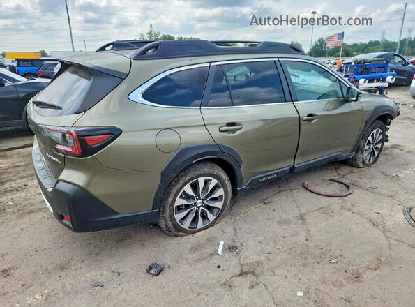 4S4BTANC6S3231801 2025 SUBARU OUTBACK Green Trasero derecho