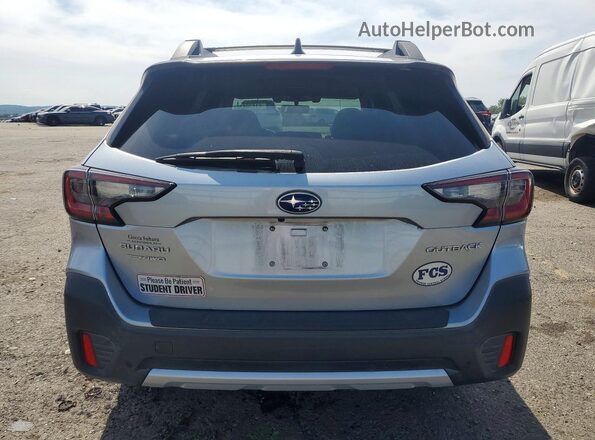 4S4BTANC7L3192072 2020 SUBARU OUTBACK Silver Вид ззаду