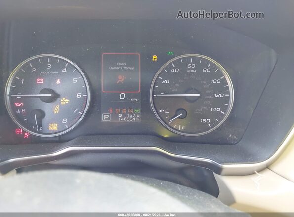 4S4BTANC7L3199135 2020 SUBARU OUTBACK Green Вид задніх сидінь