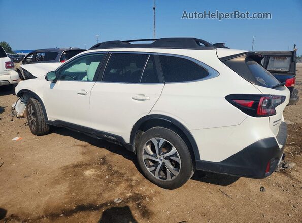 4S4BTANC7M3152706 2021 SUBARU OUTBACK Белый Задняя левая четверть