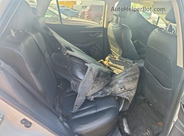 4S4BTANC7M3152706 2021 SUBARU OUTBACK Белый Вид задних сидений