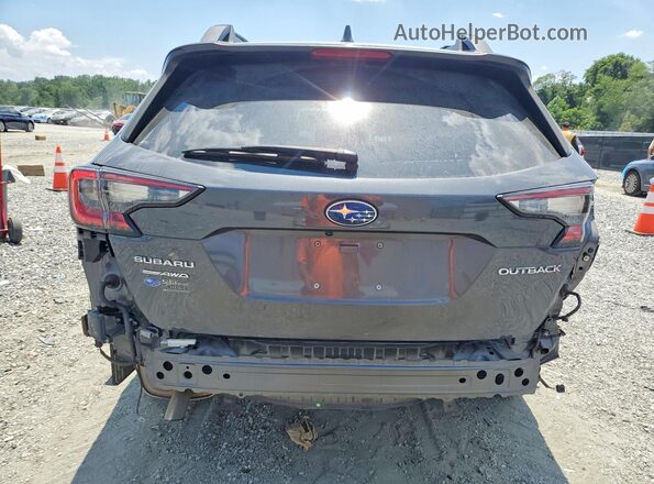 4S4BTANC7N3151833 2022 SUBARU OUTBACK Gray Widok z tyłu