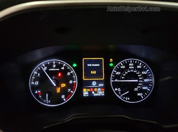 4S4BTANC7P3165069 2023 SUBARU OUTBACK Tan ხელსაწყოთა პანელის ხედი
