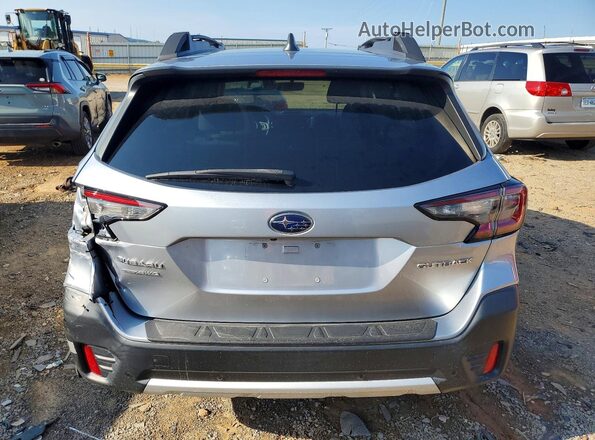 4S4BTANC8L3236578 2020 SUBARU OUTBACK Gray უკანა ხედი