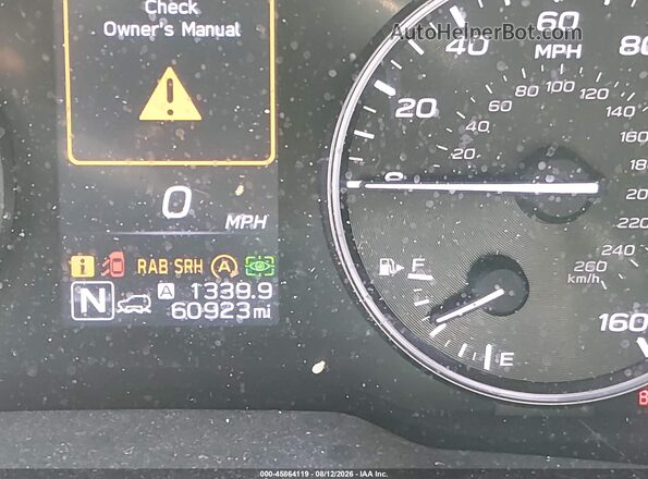 4S4BTANC8M3107015 2021 SUBARU OUTBACK Серый 