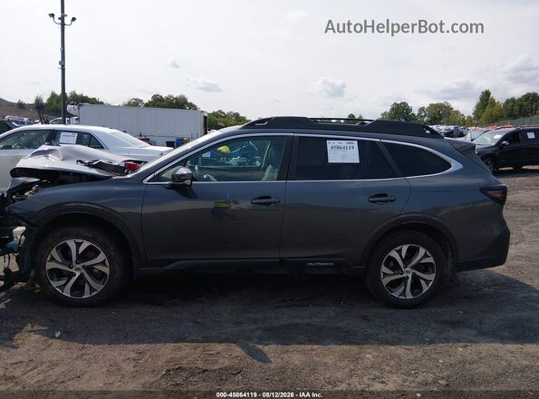 4S4BTANC8M3107015 2021 SUBARU OUTBACK Серый Панорамный вид салона 360°
