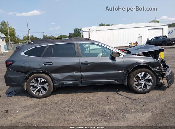 4S4BTANC8M3107015 2021 SUBARU OUTBACK Серый Вид задней части салона