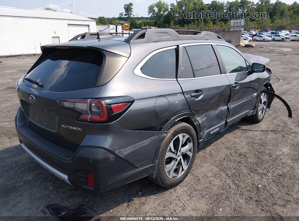 4S4BTANC8M3107015 2021 SUBARU OUTBACK Серый Задняя правая четверть