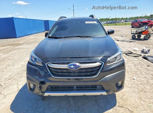 4S4BTANC8M3152567 2021 SUBARU OUTBACK Черный Вид спереди