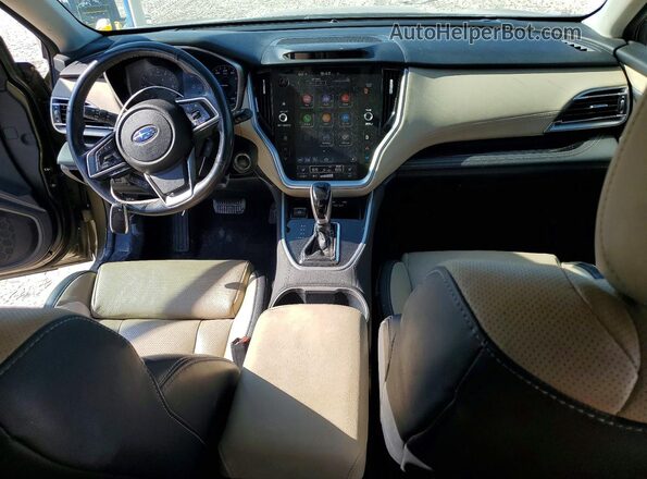 4S4BTANC8M3162970 2021 SUBARU OUTBACK Green Widok deski rozdzielczej