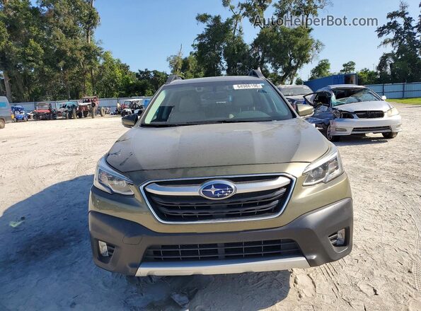 4S4BTANC8M3162970 2021 SUBARU OUTBACK Green Widok z przodu