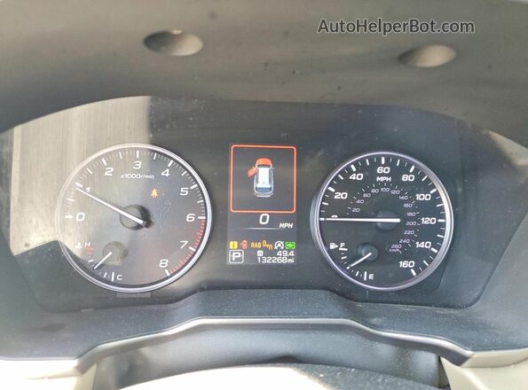 4S4BTANC8M3162970 2021 SUBARU OUTBACK Green Widok zestawu wskaźników