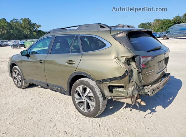 4S4BTANC8M3162970 2021 SUBARU OUTBACK Green Tył lewy