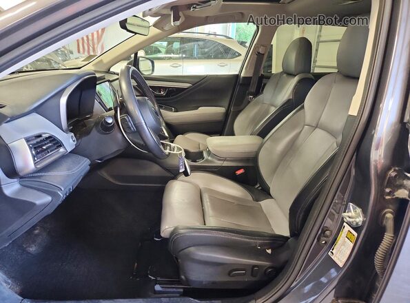 4S4BTANC8M3227560 2021 SUBARU OUTBACK Gray Front interior view