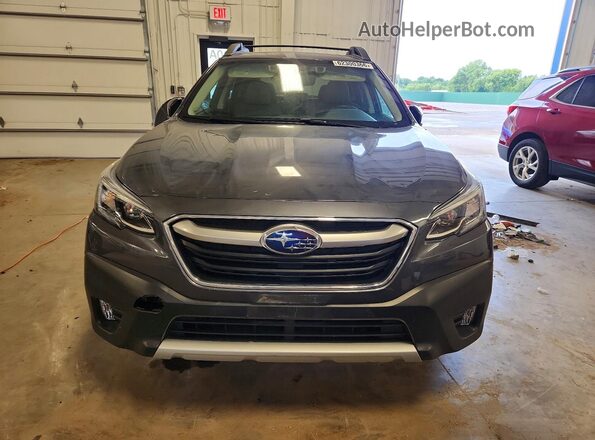 4S4BTANC8M3227560 2021 SUBARU OUTBACK Gray Front view