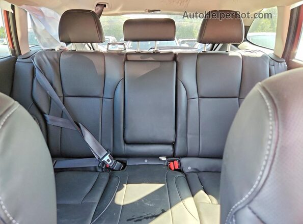 4S4BTANC8N3158161 2022 SUBARU OUTBACK Red Vista de los asientos traseros