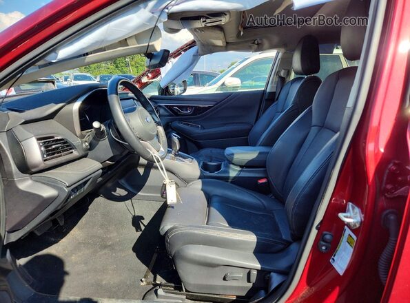 4S4BTANC8N3158161 2022 SUBARU OUTBACK Red Vista interior delantera