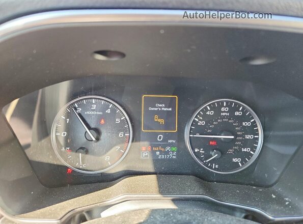 4S4BTANC8N3158161 2022 SUBARU OUTBACK Red Vista del cuadro de instrumentos