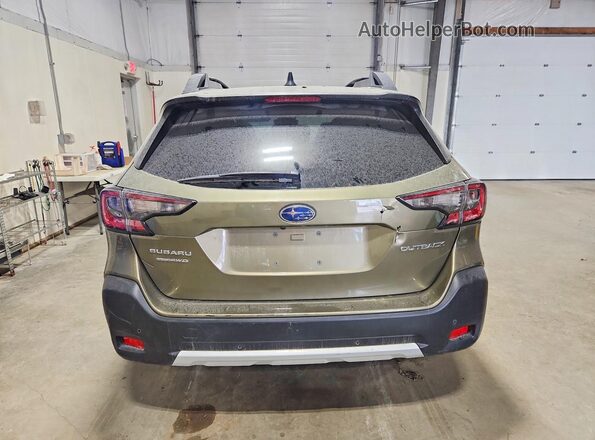 4S4BTANC8P3177988 2023 SUBARU OUTBACK Green Հետևի տեսք