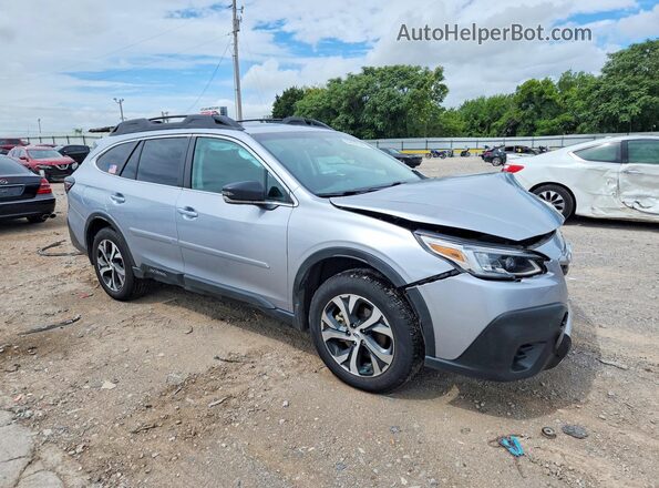 4S4BTANC9L3193336 2020 SUBARU OUTBACK Silver Передня права чверть