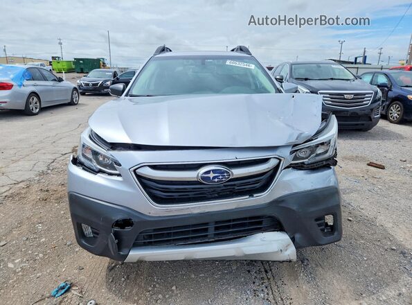 4S4BTANC9L3193336 2020 SUBARU OUTBACK Silver Вид спереду