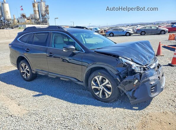 4S4BTANC9L3196737 2020 SUBARU OUTBACK Black Delantero derecho