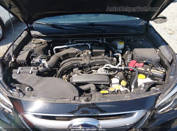 4S4BTANC9L3199766 2020 SUBARU OUTBACK Black Вид ззаду