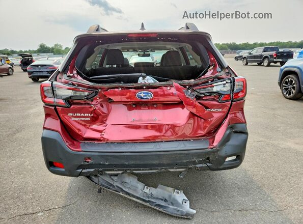 4S4BTANC9P3165719 2023 SUBARU OUTBACK Burgundy Rear view