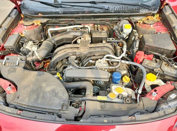 4S4BTANC9P3165719 2023 SUBARU OUTBACK Burgundy Engine compartment view