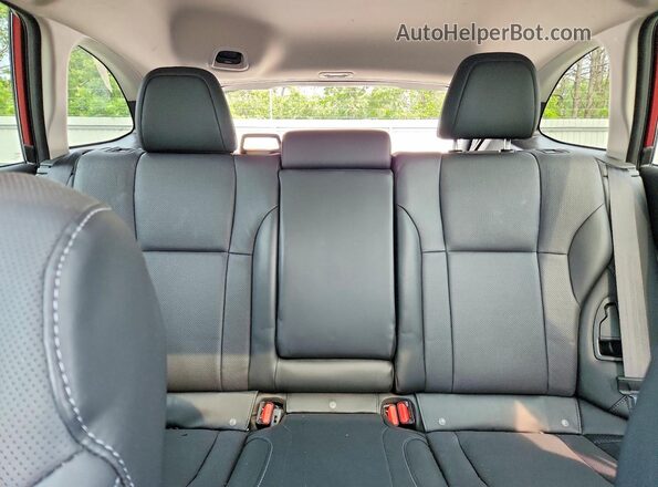 4S4BTANC9P3165719 2023 SUBARU OUTBACK Burgundy Rear seats view