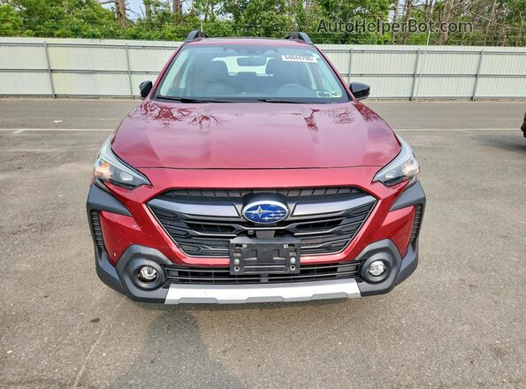 4S4BTANC9P3165719 2023 SUBARU OUTBACK Burgundy Front view