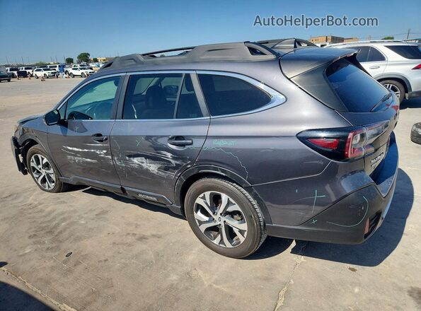 4S4BTANCXM3156605 2021 SUBARU OUTBACK Серый Задняя левая четверть