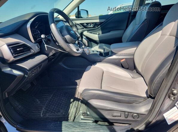 4S4BTANCXM3156605 2021 SUBARU OUTBACK Серый Вид салона спереди