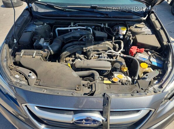 4S4BTANCXM3156605 2021 SUBARU OUTBACK Серый Вид подкапотного пространства