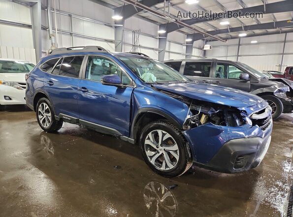 4S4BTANCXN3192652 2022 SUBARU OUTBACK Blue Przód prawy
