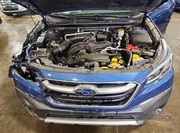 4S4BTANCXN3192652 2022 SUBARU OUTBACK Blue Widok komory silnika