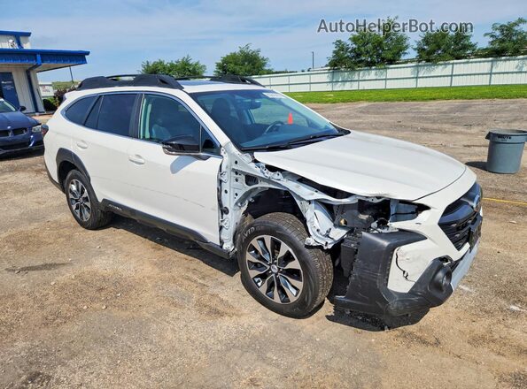 4S4BTANCXR3229639 2024 SUBARU OUTBACK Белый Передняя правая четверть